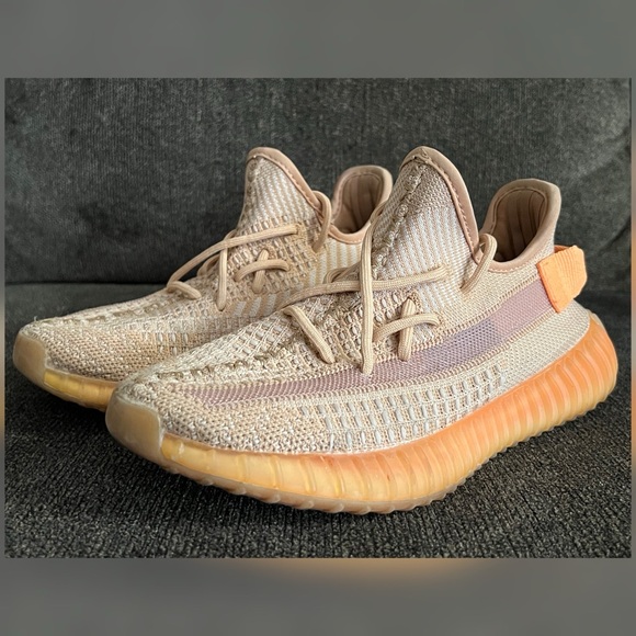 Adidas Yeezy Boost 350 V2 Clay Color Men’s Shoes Size 6 - Picture 4 of 13